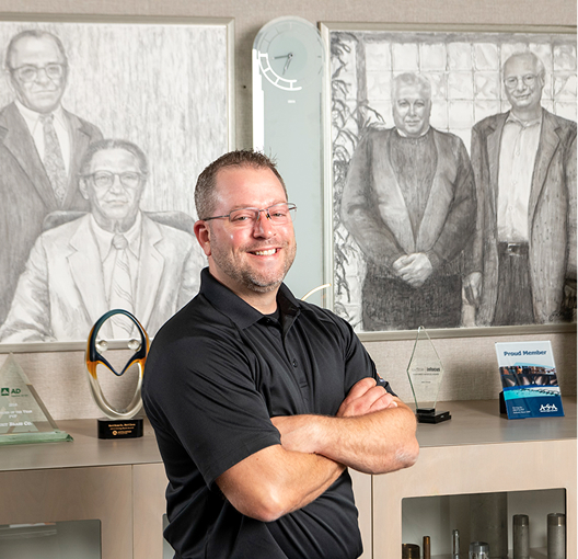 Portrait for the Merit Brass leadership succession announcement